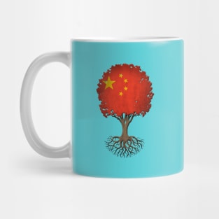 Tree of Life with Chinese Flag Mug